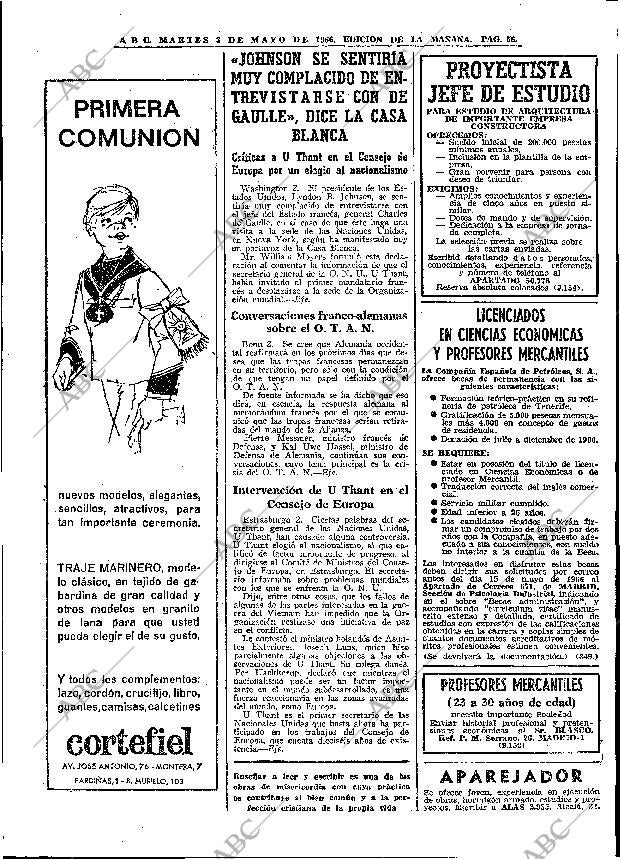 ABC MADRID 03-05-1966 página 56