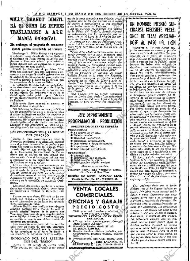 ABC MADRID 03-05-1966 página 60