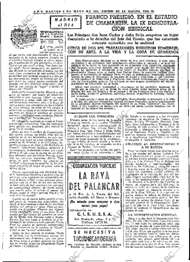 ABC MADRID 03-05-1966 página 75