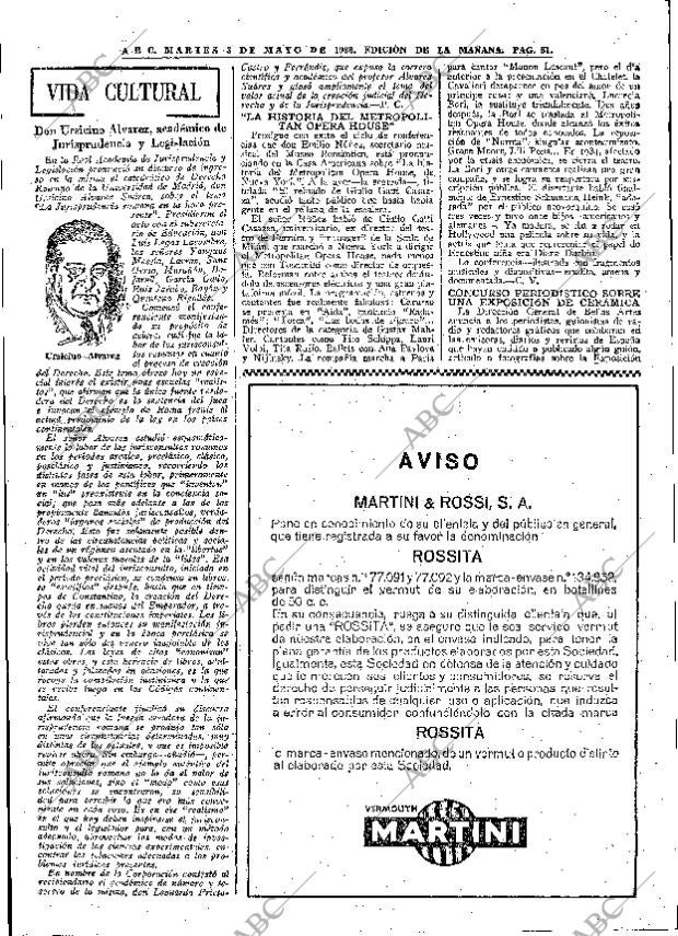 ABC MADRID 03-05-1966 página 81