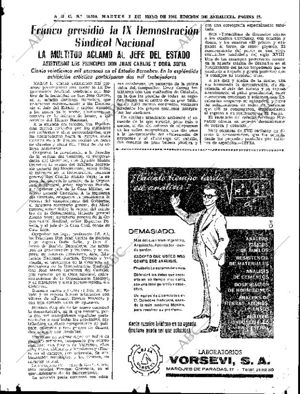 ABC SEVILLA 03-05-1966 página 25