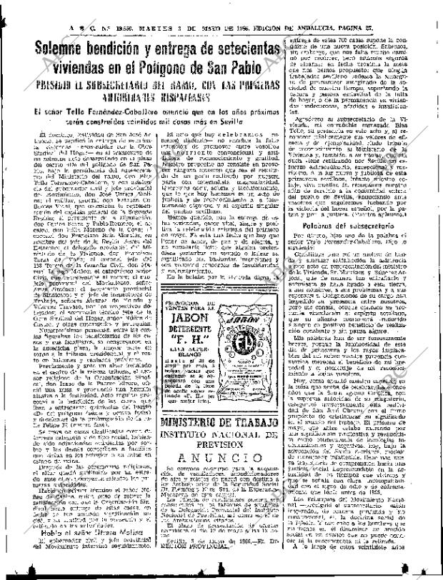 ABC SEVILLA 03-05-1966 página 27