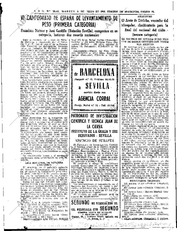 ABC SEVILLA 03-05-1966 página 63