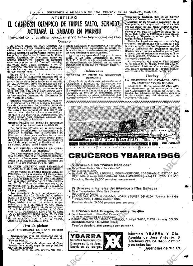 ABC MADRID 04-05-1966 página 113