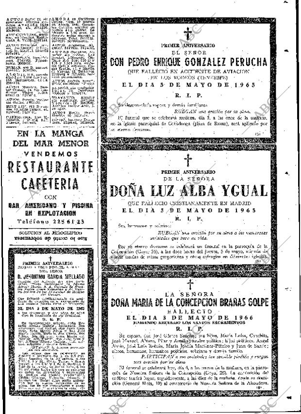 ABC MADRID 04-05-1966 página 131