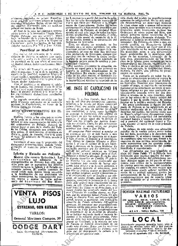 ABC MADRID 04-05-1966 página 70