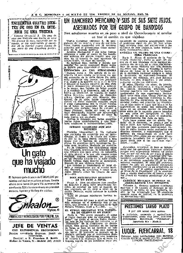 ABC MADRID 04-05-1966 página 74