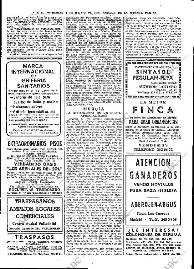 ABC MADRID 04-05-1966 página 82