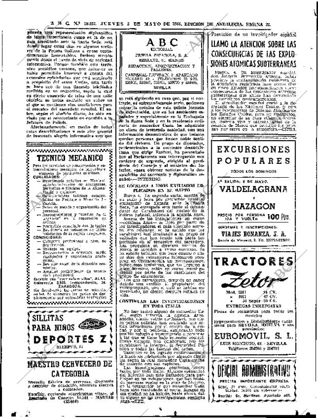 ABC SEVILLA 05-05-1966 página 32