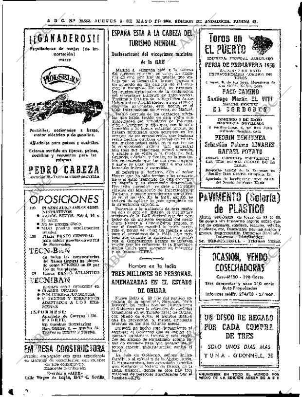 ABC SEVILLA 05-05-1966 página 42