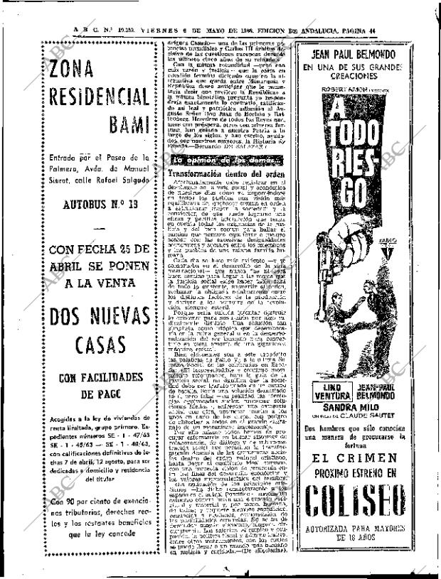 ABC SEVILLA 06-05-1966 página 44