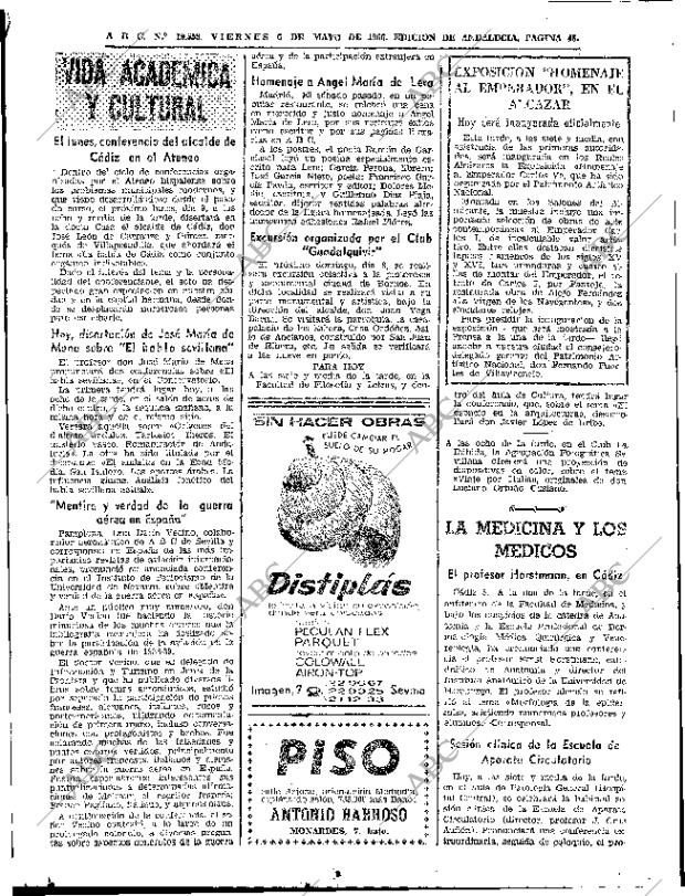 ABC SEVILLA 06-05-1966 página 45