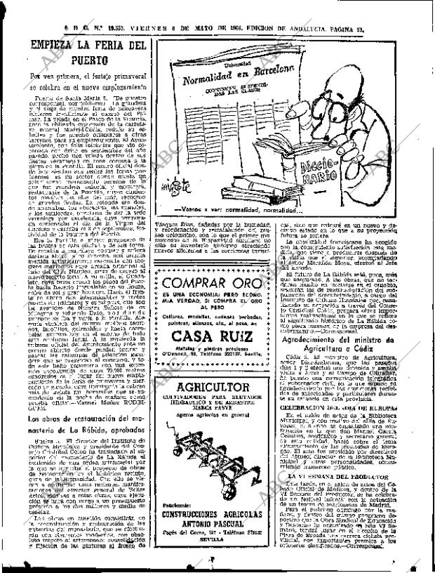 ABC SEVILLA 06-05-1966 página 51