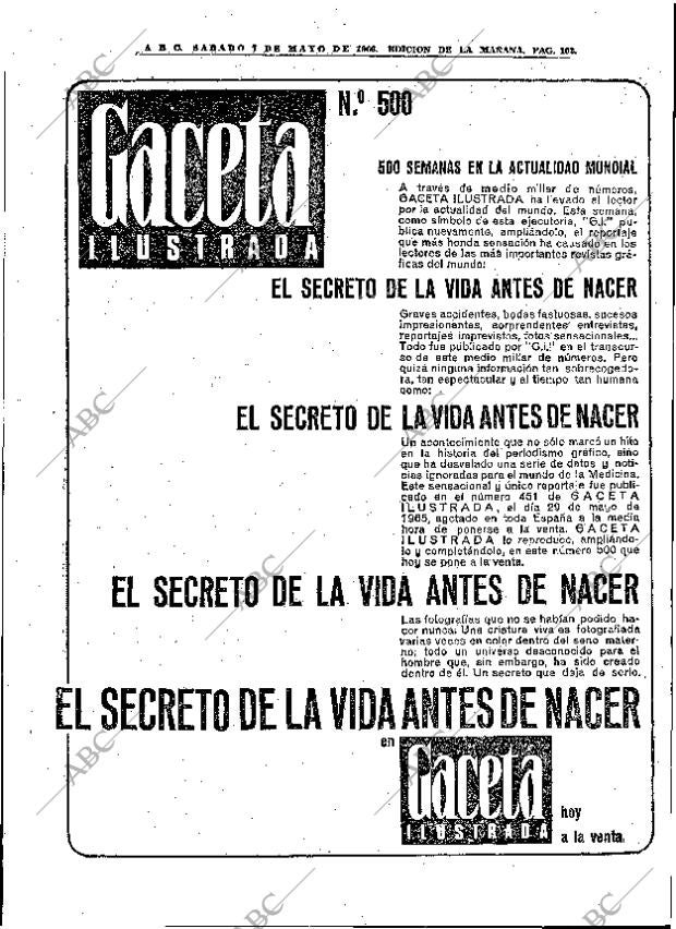 ABC MADRID 07-05-1966 página 102