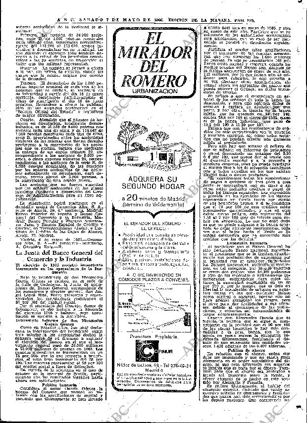 ABC MADRID 07-05-1966 página 109