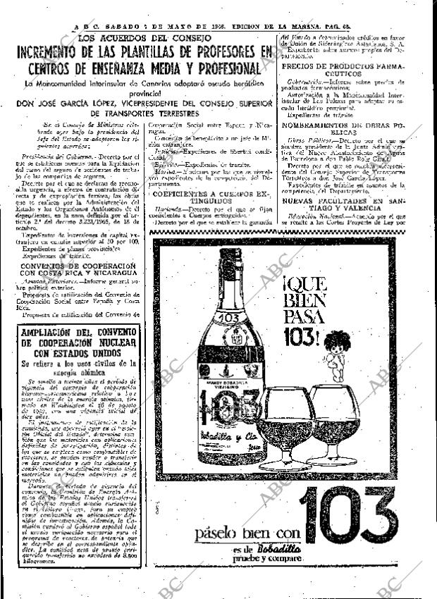 ABC MADRID 07-05-1966 página 65