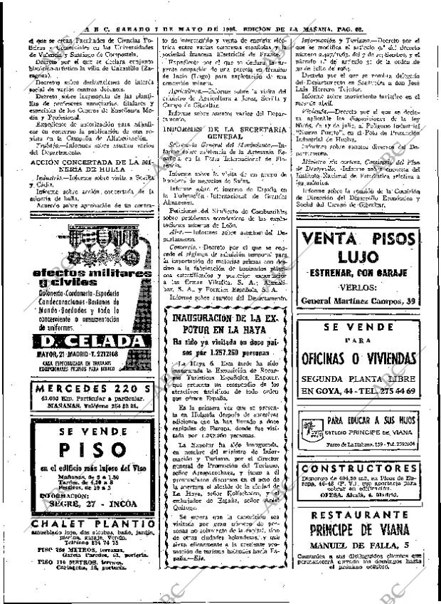 ABC MADRID 07-05-1966 página 66