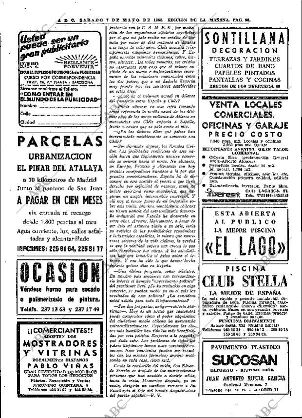 ABC MADRID 07-05-1966 página 68