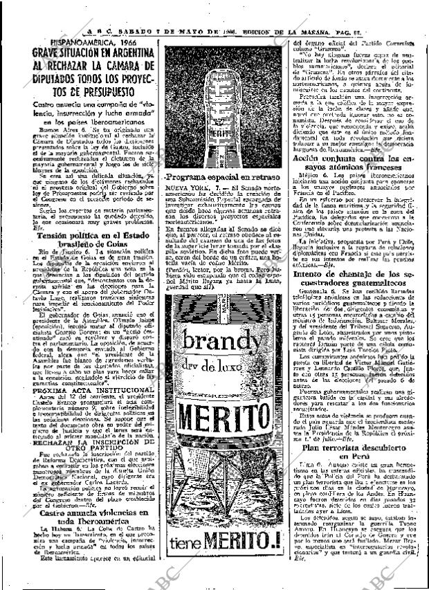ABC MADRID 07-05-1966 página 82