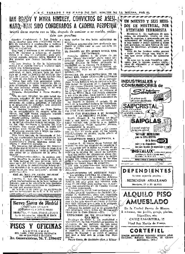 ABC MADRID 07-05-1966 página 85