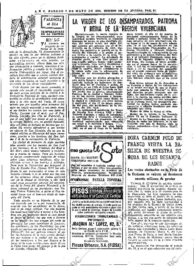 ABC MADRID 07-05-1966 página 91