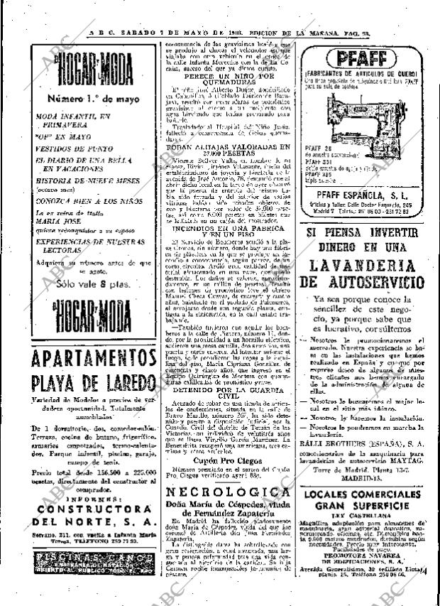 ABC MADRID 07-05-1966 página 98