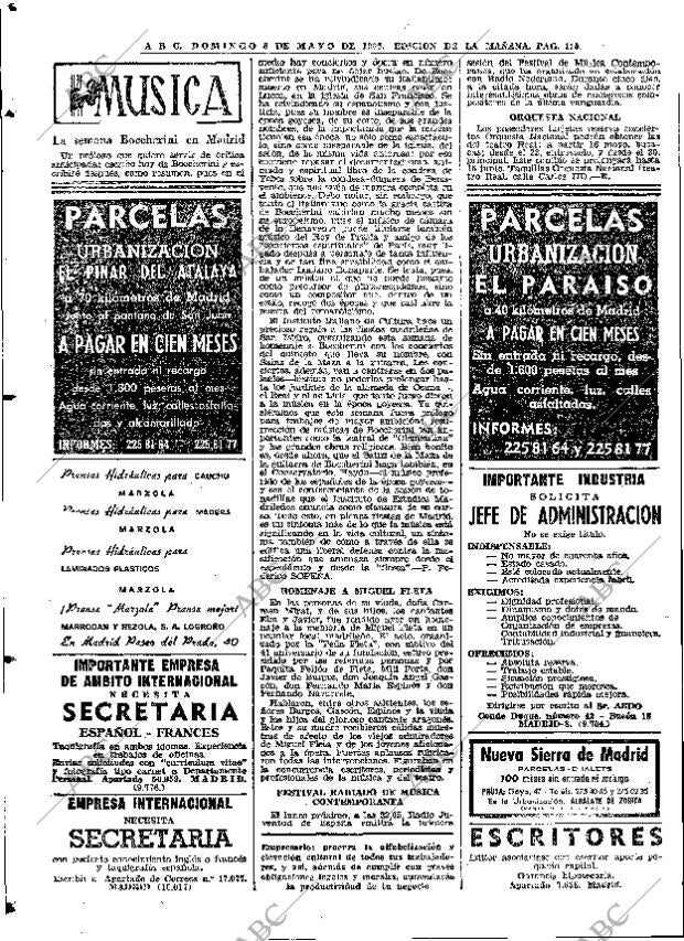 ABC MADRID 08-05-1966 página 110