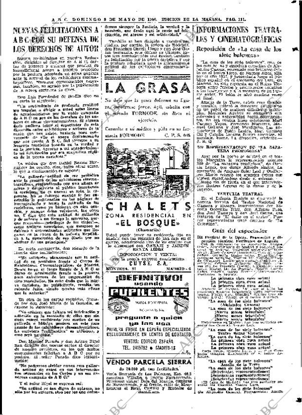 ABC MADRID 08-05-1966 página 111