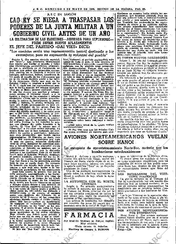 ABC MADRID 08-05-1966 página 65