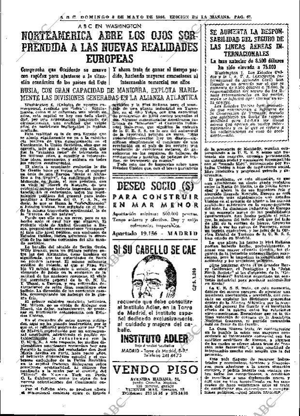 ABC MADRID 08-05-1966 página 67