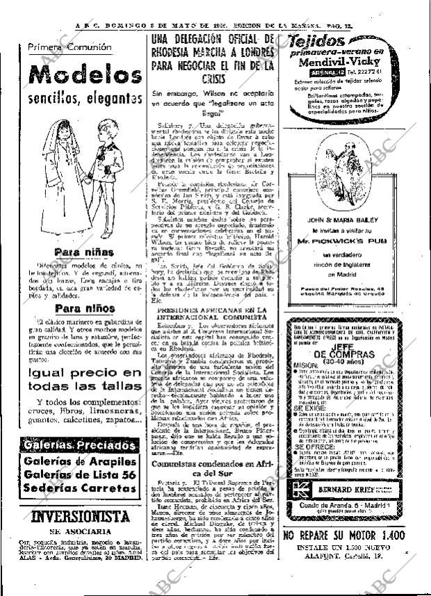 ABC MADRID 08-05-1966 página 72