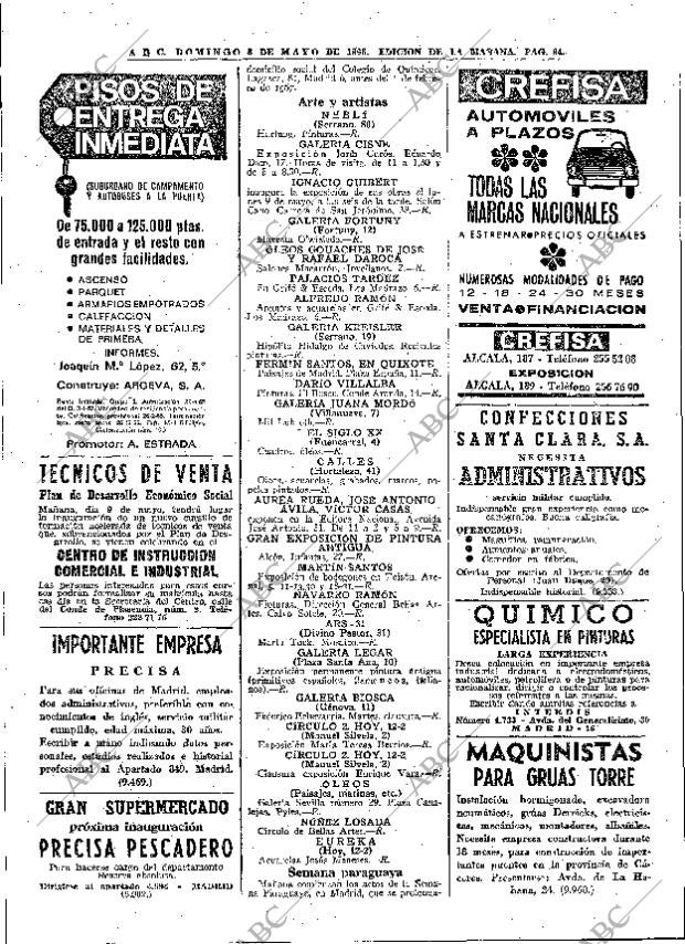 ABC MADRID 08-05-1966 página 94