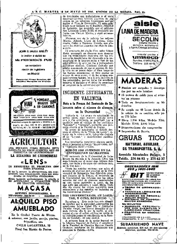 ABC MADRID 10-05-1966 página 44