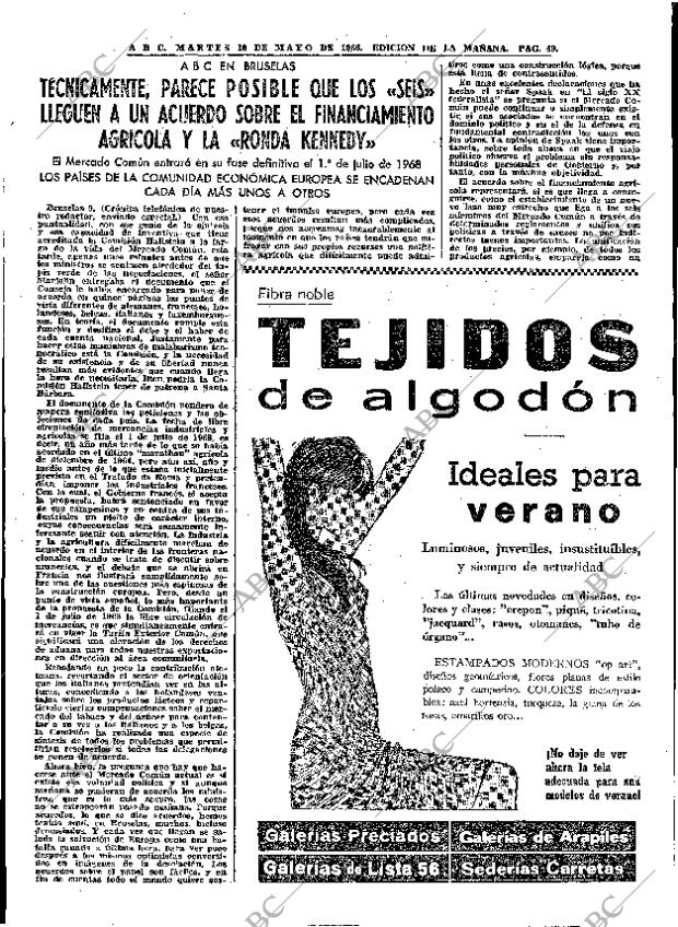 ABC MADRID 10-05-1966 página 49