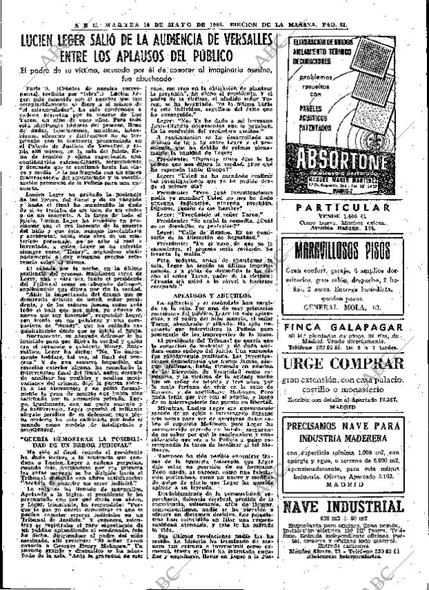 ABC MADRID 10-05-1966 página 61