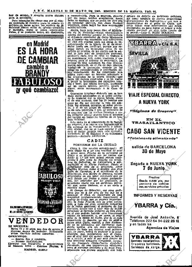 ABC MADRID 10-05-1966 página 64