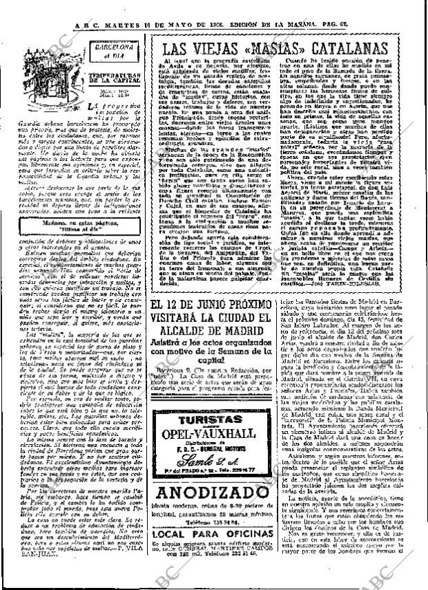 ABC MADRID 10-05-1966 página 67