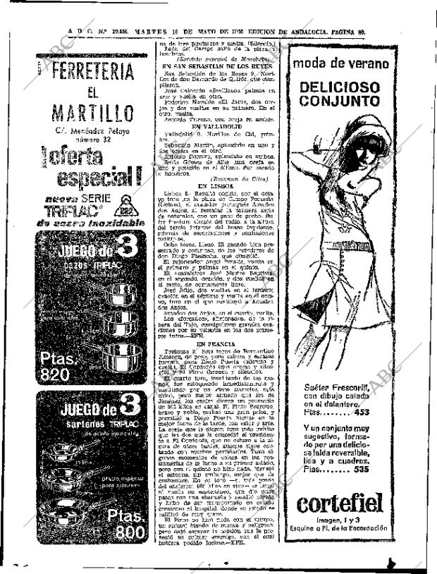 ABC SEVILLA 10-05-1966 página 80