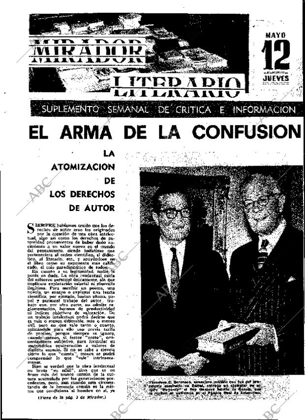 ABC MADRID 12-05-1966 página 39