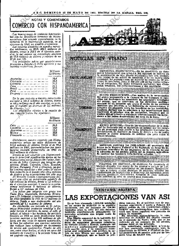 ABC MADRID 15-05-1966 página 100