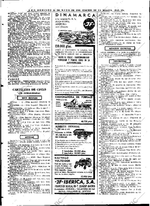 ABC MADRID 15-05-1966 página 124