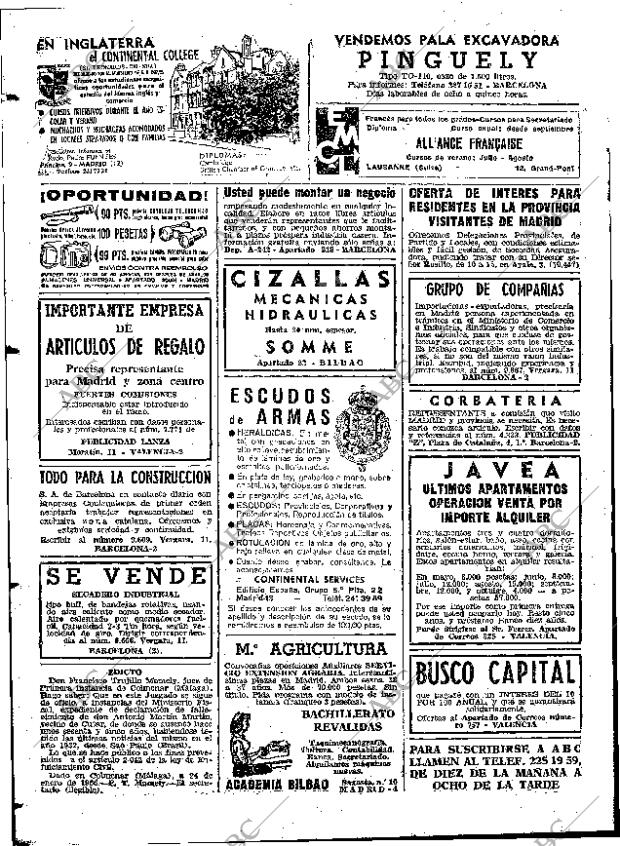 ABC MADRID 15-05-1966 página 142