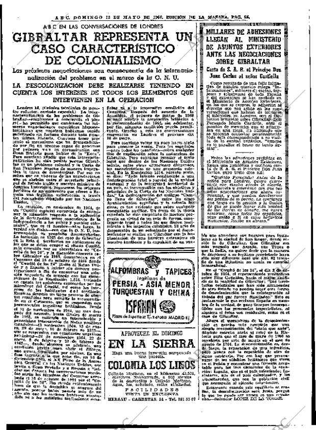 ABC MADRID 15-05-1966 página 65