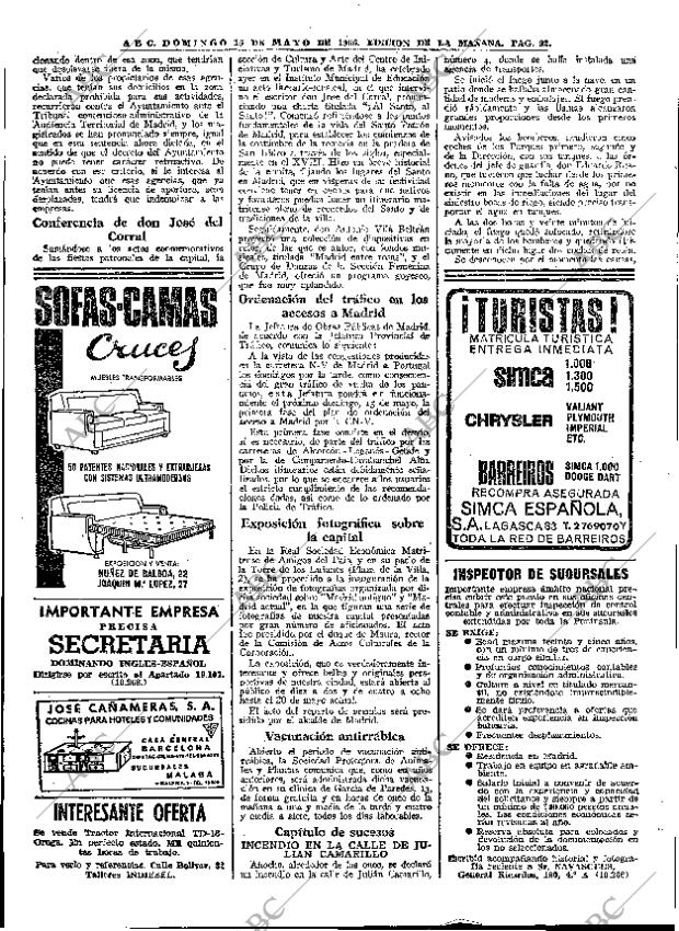 ABC MADRID 15-05-1966 página 92