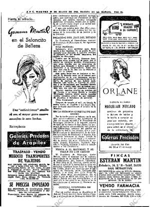 ABC MADRID 17-05-1966 página 62
