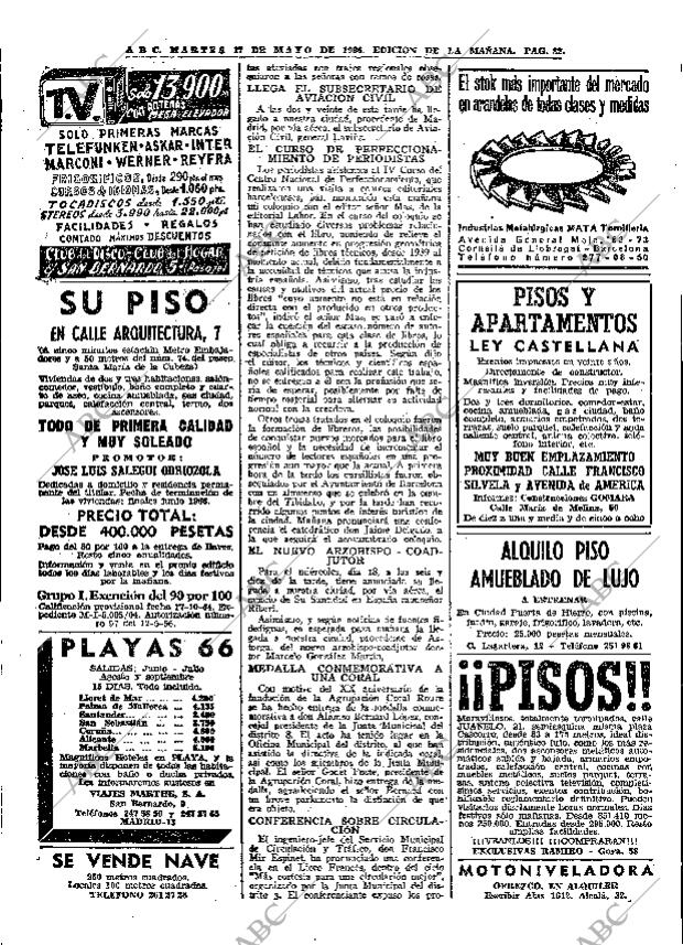 ABC MADRID 17-05-1966 página 82