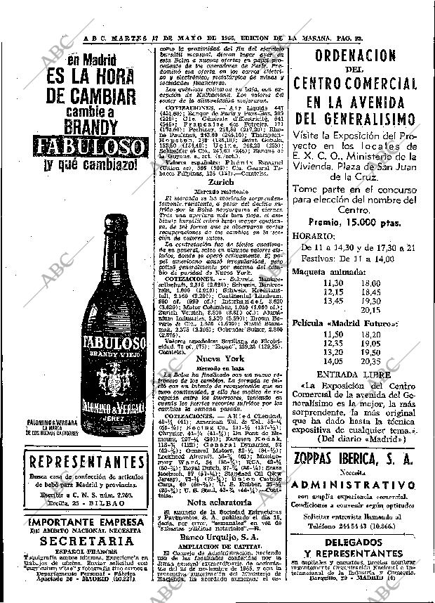 ABC MADRID 17-05-1966 página 92
