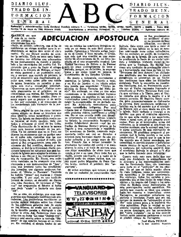 ABC SEVILLA 18-05-1966 página 3