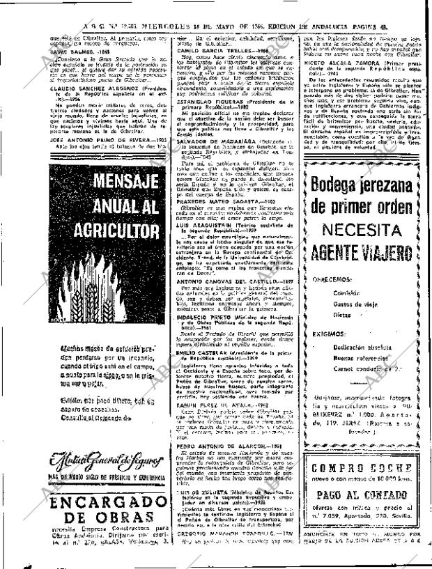 ABC SEVILLA 18-05-1966 página 48