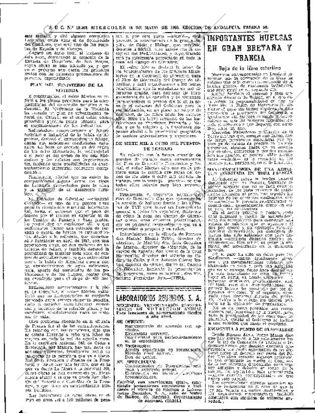 ABC SEVILLA 18-05-1966 página 54